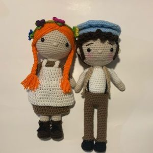 Anne & Gilbert ❤️, they measure 35 centimeters